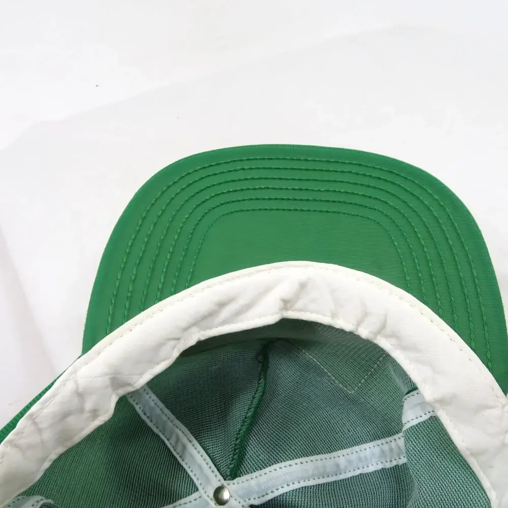 Prairie Trucker Hat Cap Green Made in USA One Size Snapback